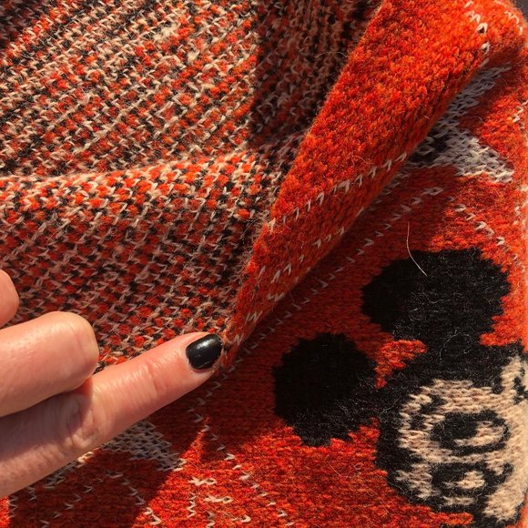 Last One! Gucci Gucci x Disney Mickey Mouse Knit Hat Orange NEW - Picture 8 of 8